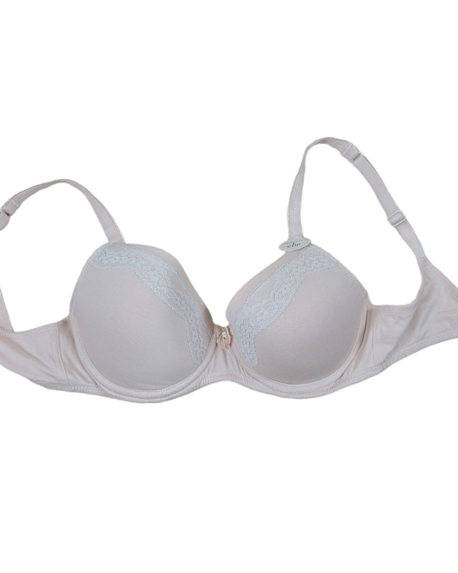 Light Padded Cotton Bra With Underwire - Swaggy Fit