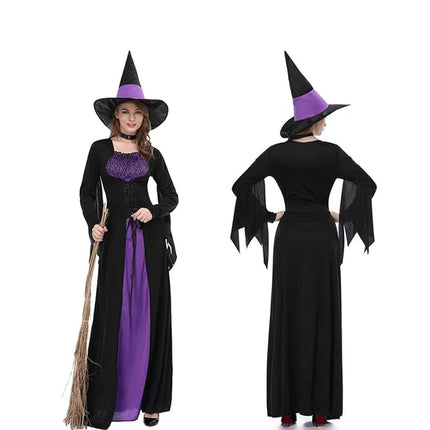Midnight Purple Halloween Witch - Swaggy Fit