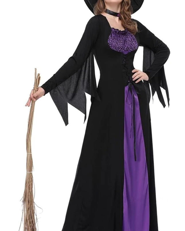 Midnight Purple Halloween Witch - Swaggy Fit