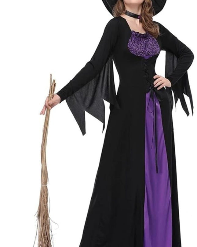 Midnight Purple Halloween Witch - Swaggy Fit