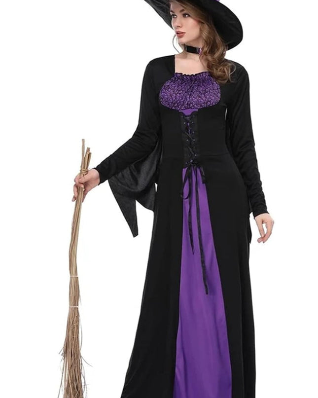 Midnight Purple Halloween Witch - Swaggy Fit