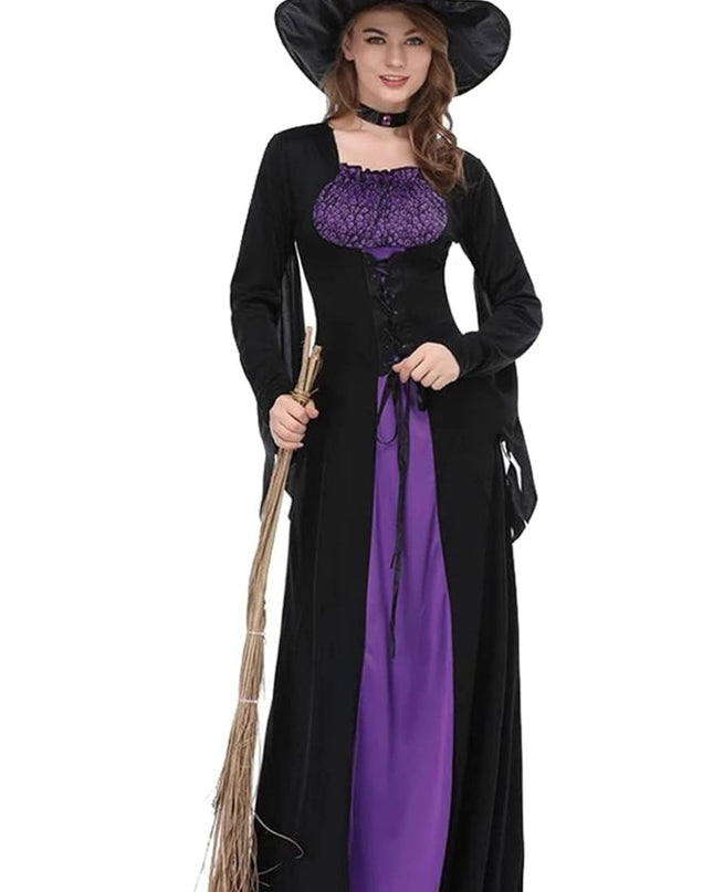 Midnight Purple Halloween Witch - Swaggy Fit