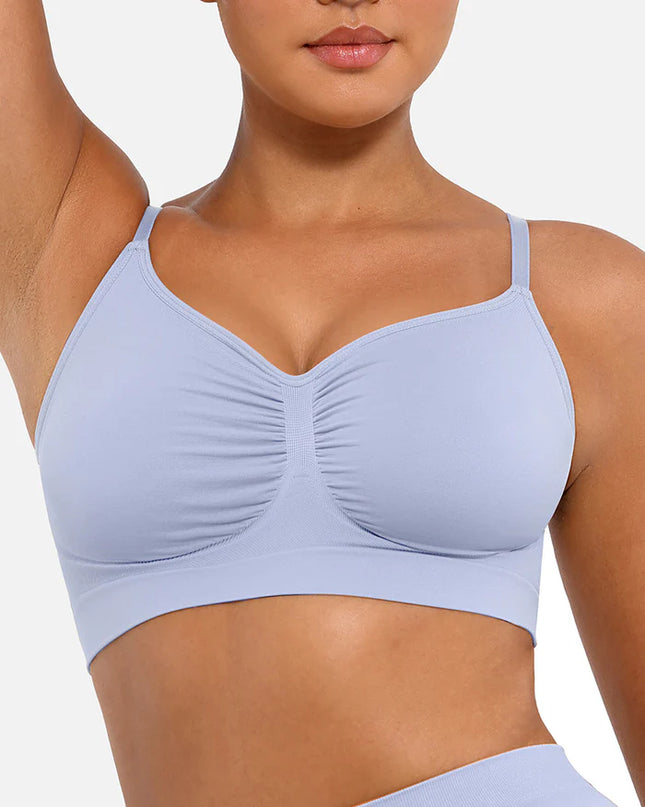 Wireless Supportive Shaping Bra with Adjustable Straps