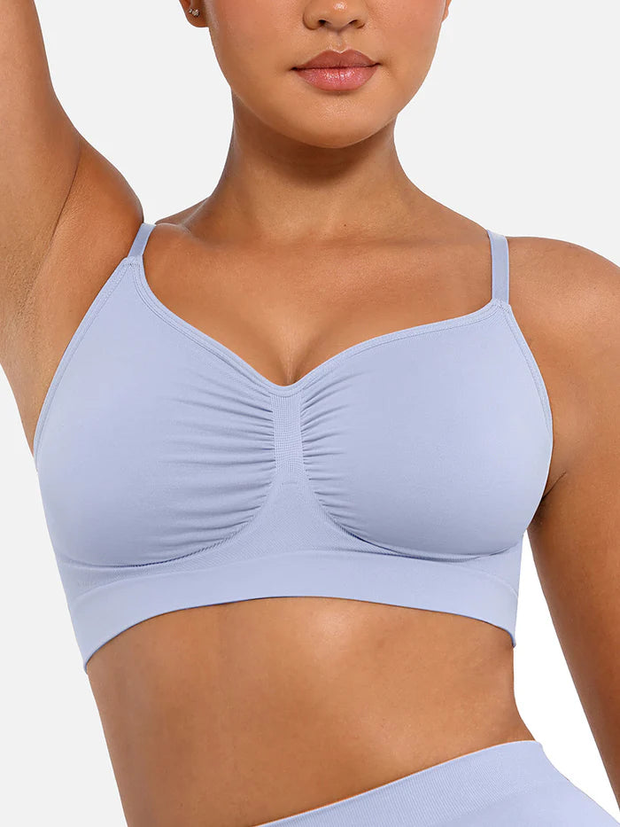 Wireless Supportive Shaping Bra with Adjustable Straps