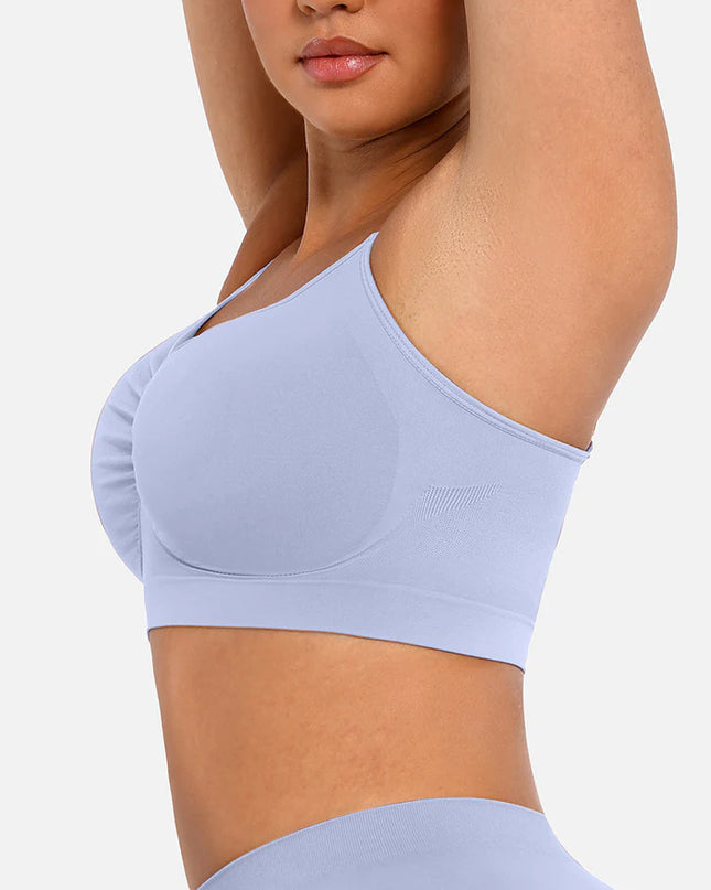 Wireless Supportive Shaping Bra with Adjustable Straps