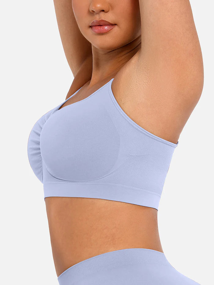 Wireless Supportive Shaping Bra with Adjustable Straps