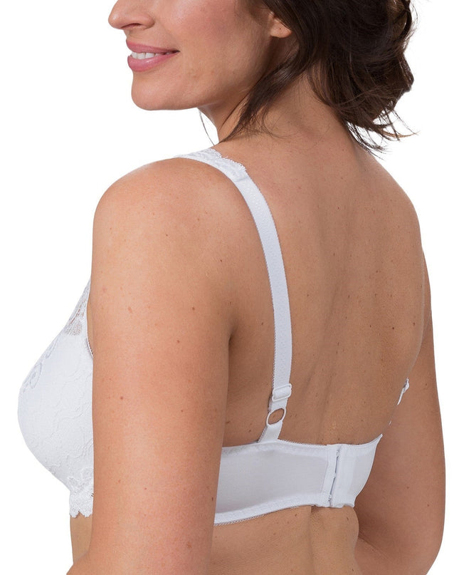 Padded Underwire Women Bra White - Swaggy Fit