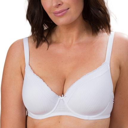 Padded Underwire Women Bra White - Swaggy Fit