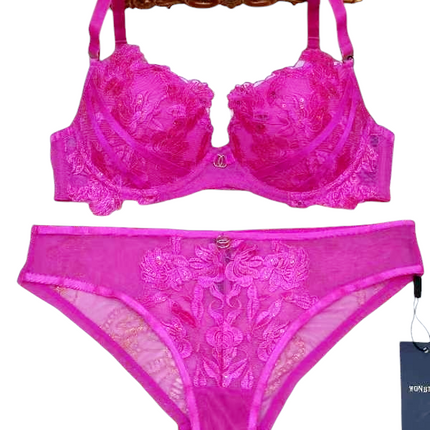 Hot Pink Push Up Bra