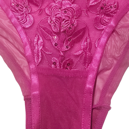 Hot Pink Underwear with Lace