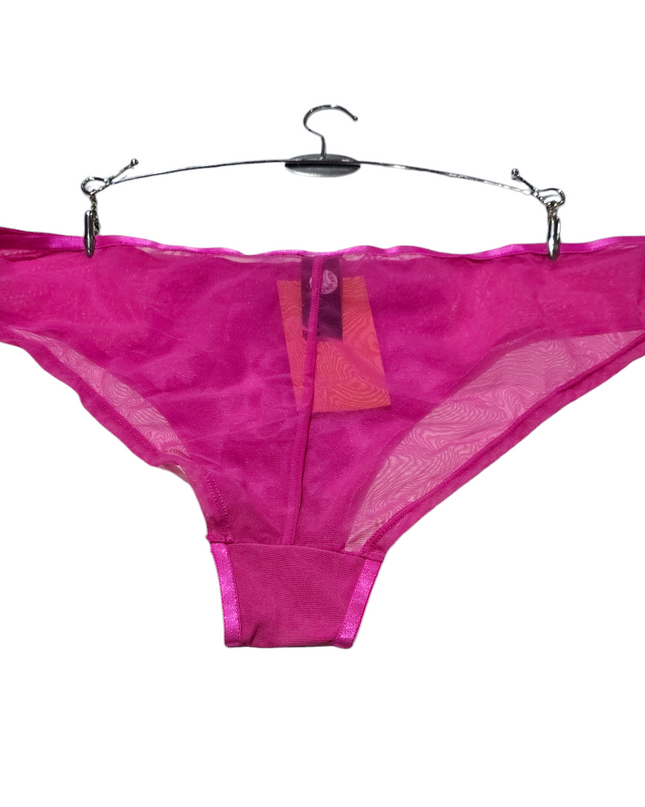 Hot Pink Underwear with Lace