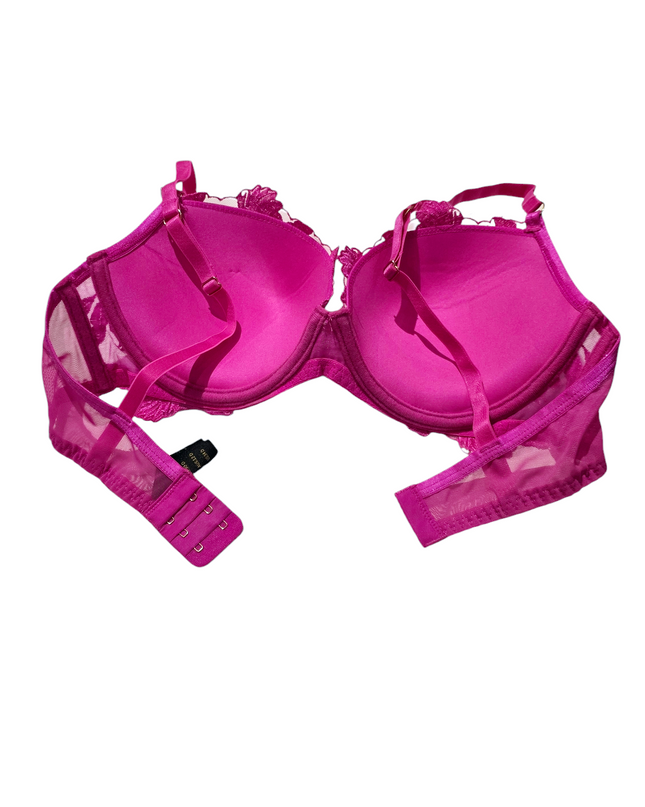 Hot Pink Push Up Bra