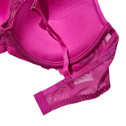 Hot Pink Push Up Bra