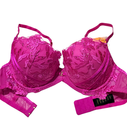 Hot Pink Push Up Bra