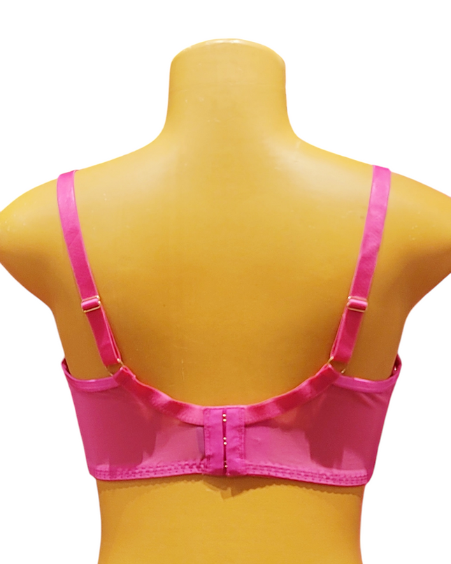 Hot Pink Push Up Bra