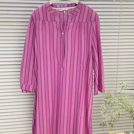 Pure Cotton Night Gown P.J - Swaggy Fit