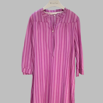 Pure Cotton Night Gown P.J - Swaggy Fit