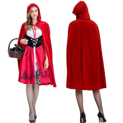 Sonbest Women Little Red Riding Hood Costume - Swaggy Fit