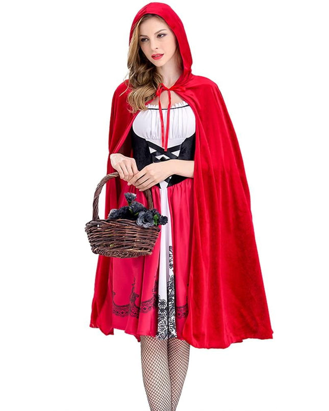 Sonbest Women Little Red Riding Hood Costume - Swaggy Fit