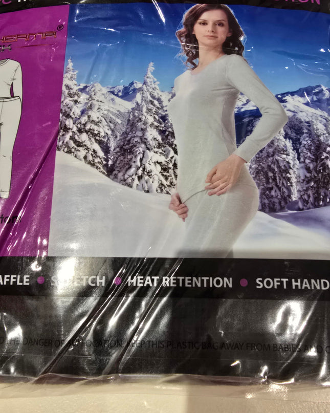 Thermal Women Underwear Set  Black - Swaggy Fit