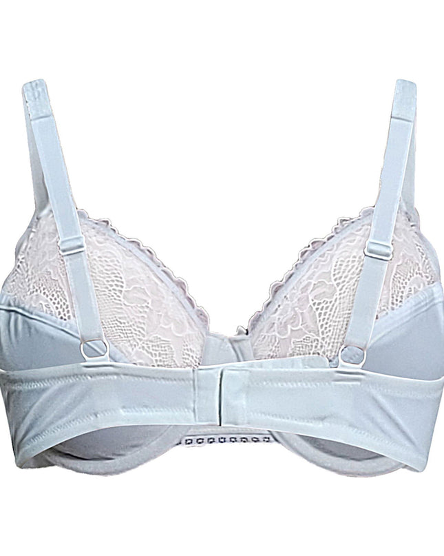 Underwire Women Lace Bra Unpadded C Cups - Swaggy Fit