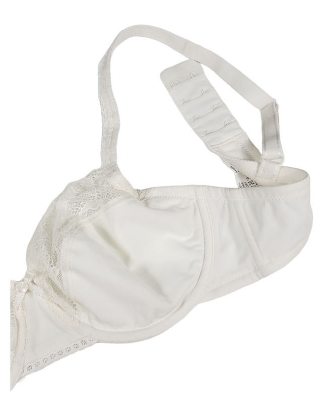 Underwire Women Lace Bra Unpadded C Cups - Swaggy Fit