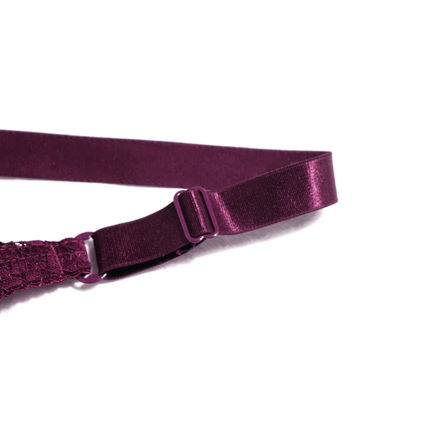 Unpadded Lace Bra With Underwire Support - Swaggy Fit