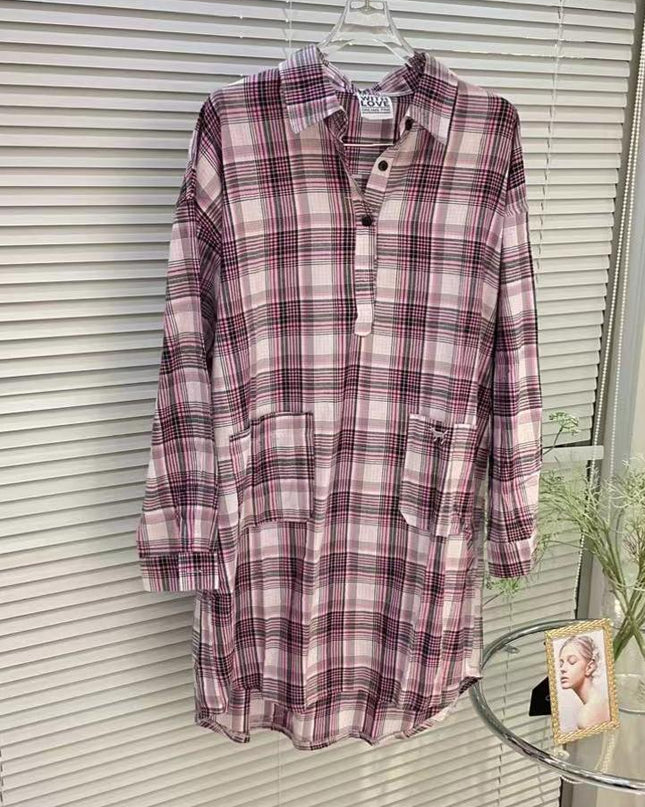 Women 100%  Pure Cotton Nightgown - Swaggy Fit