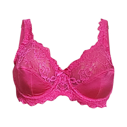 Women Unpadded Underwire Lace Bra - Swaggy Fit