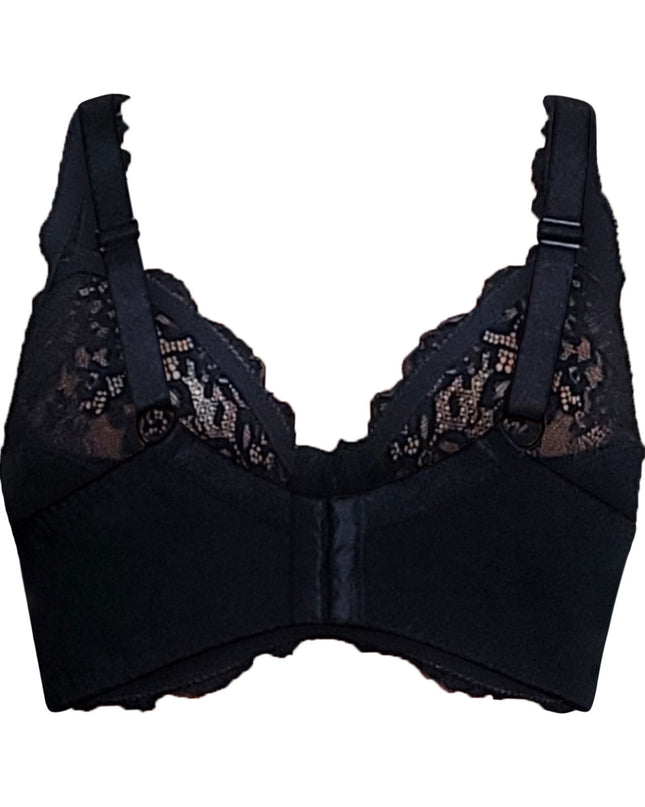 Women Unpadded Underwire Soft Lace Bra - Swaggy Fit