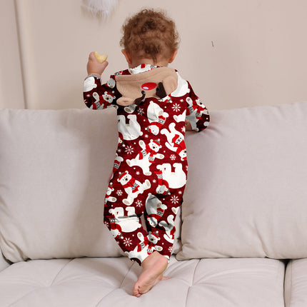 Christmas Family Matching Pajamas Jumpsuit