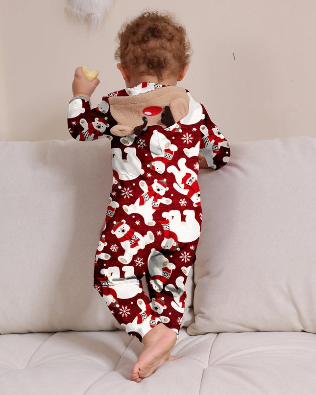 Christmas Family Matching Pajamas Jumpsuit