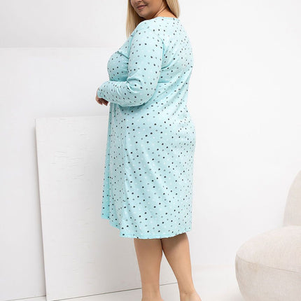  Plus Size Nightgown model 223302 Forever Pink 