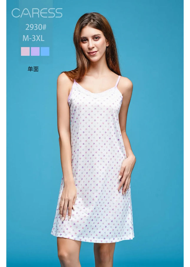 Women Sleeveless Nightgown
