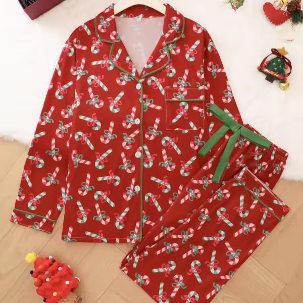 2pcs Christmas Pajamas
