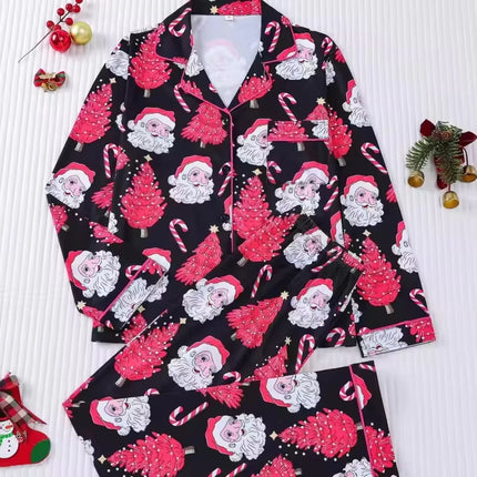 2pcs Christmas Pajamas
