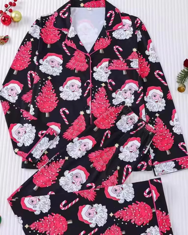 2pcs Christmas Pajamas