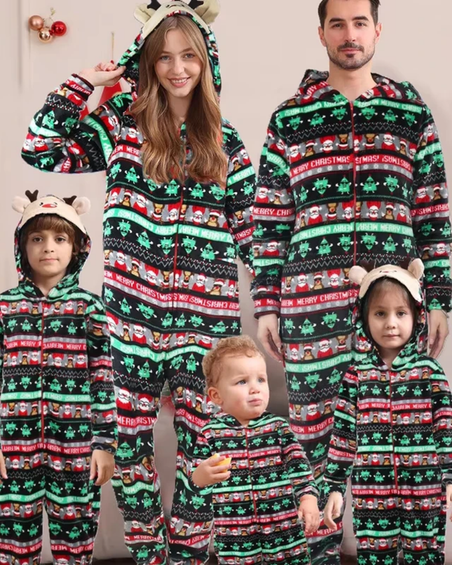 Christmas Flannel  Jumpsuit