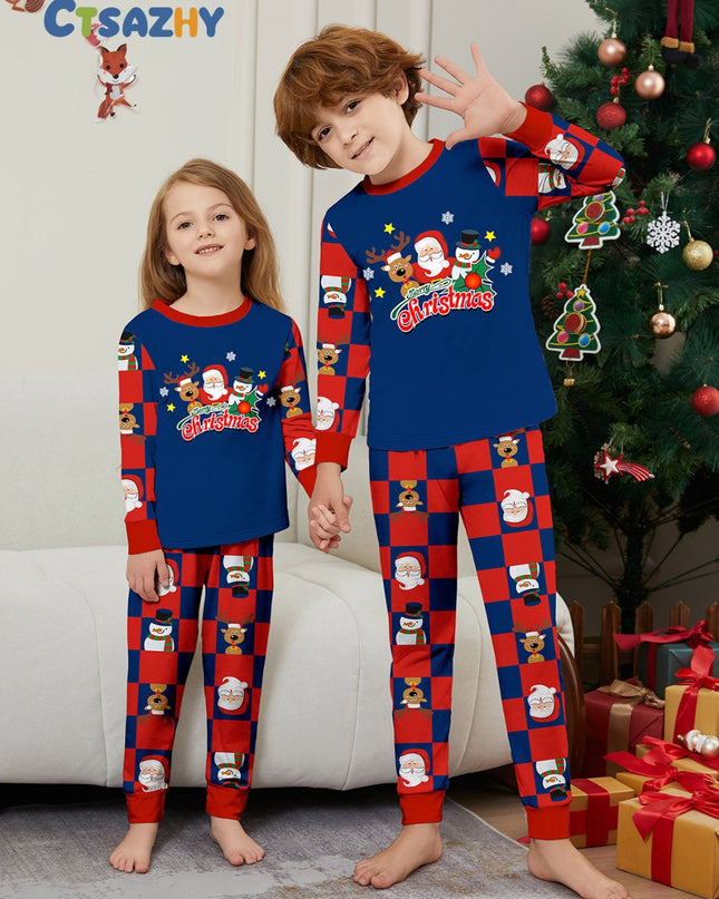 Christmas Family Pajamas Set