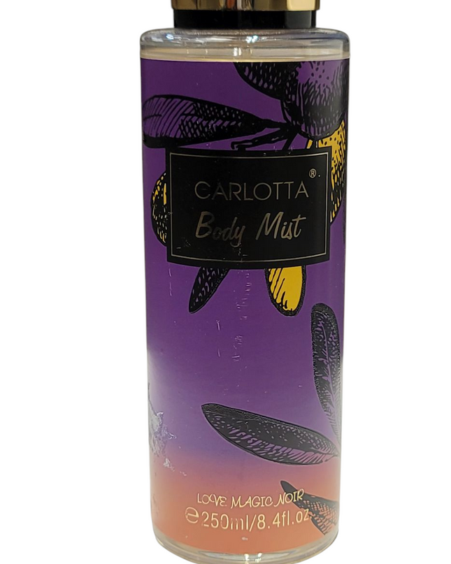 Body Mist Love magic Noir