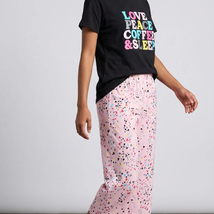 Summer Short-Sleeve and Carpi's Pjs Cotton Blend Set