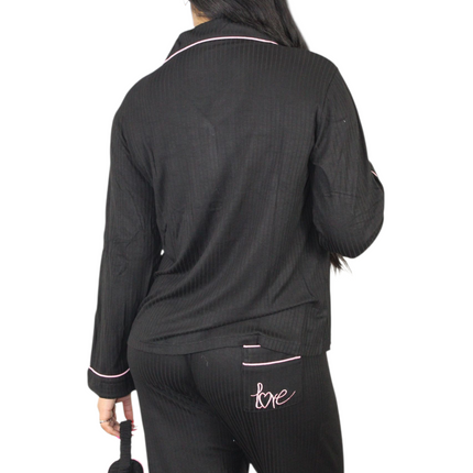 3Pcs Love Triangle Pajamas