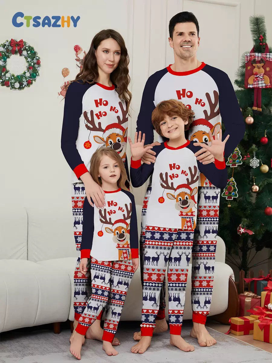 Christmas Family Pajamas Set