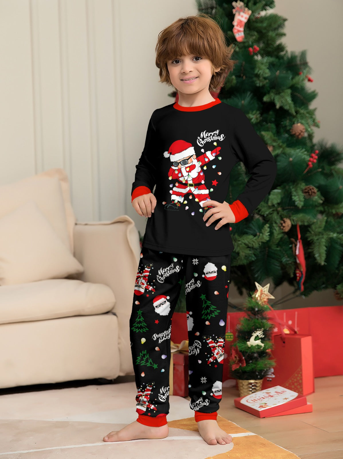 Christmas Family Pajamas Set