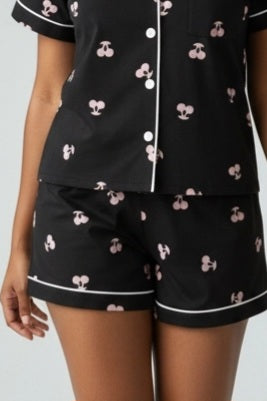 3pcs Pajamas and Lounge Wear Set Short