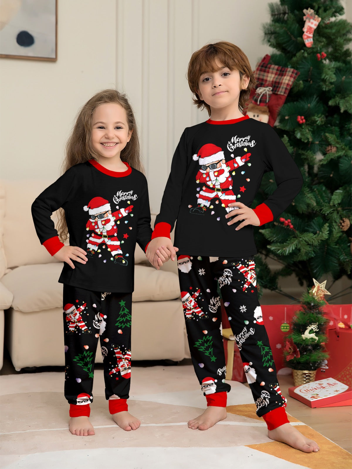 Christmas Family Pajamas Set
