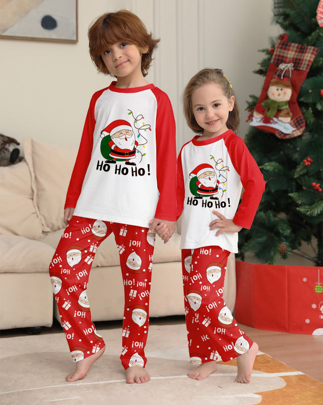 Christmas Family Pajamas Ho Ho Ho
