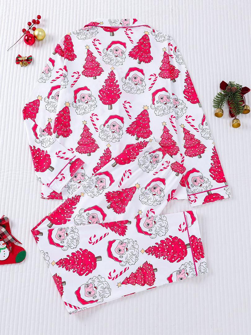 2pcs Christmas Pajamas