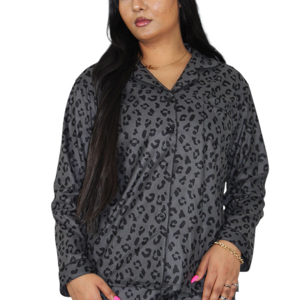 2PCS  Pajama Dark Brown