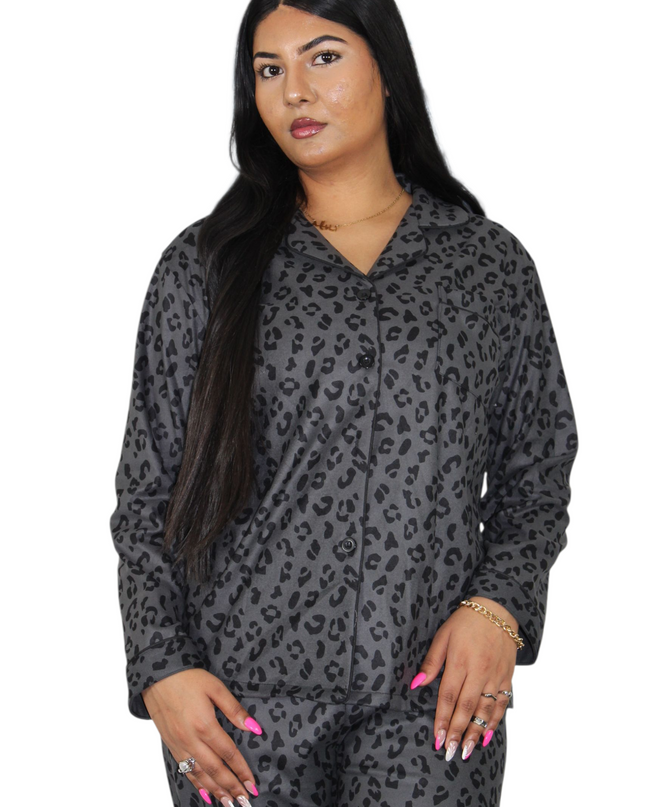 2PCS  Pajama Dark Brown